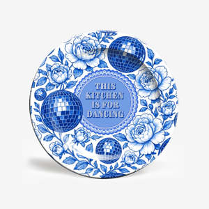 Drink Serve: Disco Kitchen Plate | Large