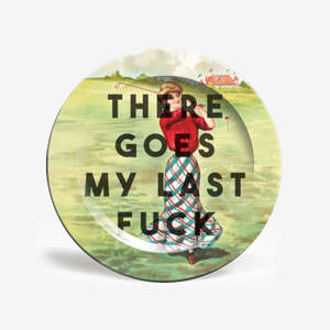 Drink Serve: Flying Fucks Plate | Large