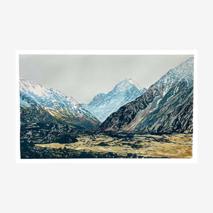 Hang: Aoraki From The Hermitage | Framed | 34/55