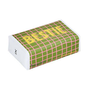 Give: Soap | Bestie (pink / green grid)