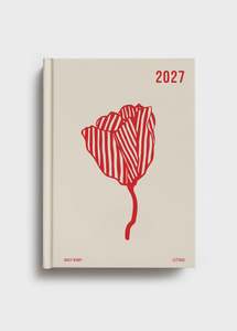 Live: Daily Diary 2027 | Red Bloom