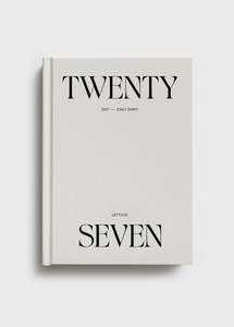 Daily Diary 2027 | Minimal Typographic