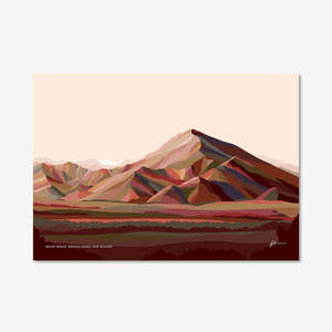 Hang: Mt Maude Bright Art Print