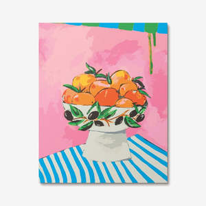 Her: Paint by Numbers | Bowl of Oranges