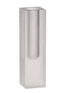 Vase: Block Vase Frosted