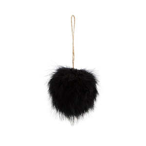 Accessories Gifts: Feather Hanging Decoration - Black - SPECIAL