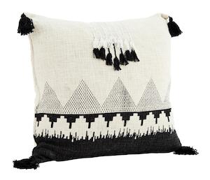 * SPEICAL 50% OFF Printed cushion cover w/ tassels