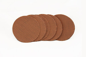 Products: 10 X 70mm Astra Dot Sandpaper Discs WOOD GRAIN NZ