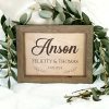 Wedding Rustic Frame A3 Woodland Designs