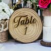 Products: Rustic Wedding Table Numbers Woodland Designs