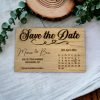 Wooden Save The Date Woodland Designs