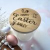 Personalised Easter Lolly Jar Woodland Designs