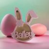 Bunny Easter Gift Tag Woodland Designs