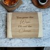 You Pour The Wine Bamboo Cheese Board Woodland Designs