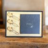 Slate Board with Cheese Knives Engraved with your Logo Woodland Designs