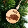 Personalised Photo Bauble Woodland Designs