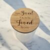 Products: How Sweet it is to be Loved by you Lolly Jar Woodland Designs