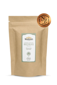 Products: Organic Beeswax Pellets (100g) - Woodland's Honey Certified Organic Manuka New Zealand
