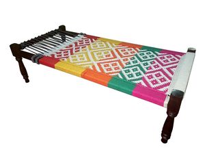 Products: 2 X Khatiya/ Charpoy / Manja / Indian Bed Combo – WoodnHome