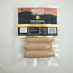 Sausages: Kiwi Original Sausage (Heat & Eat)