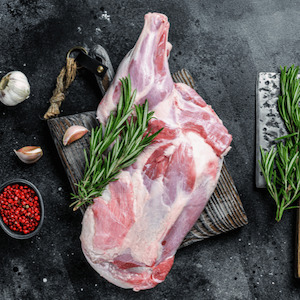 Lamb: Lamb Leg Roast (bone in)