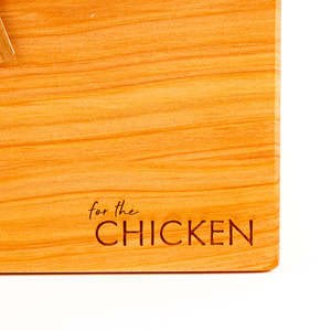Chopping Board "For The" Engraved Range 350x250
