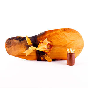 Ancient Kauri Rustic Natural Edge Board and Knife Set 1161