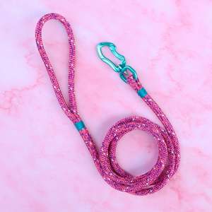 Limited: Marshmallow Rope Leash - Teal