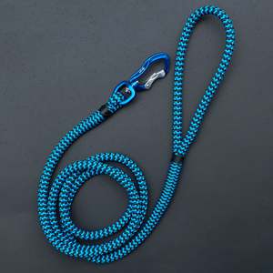 Zippy Blue Rope Leash