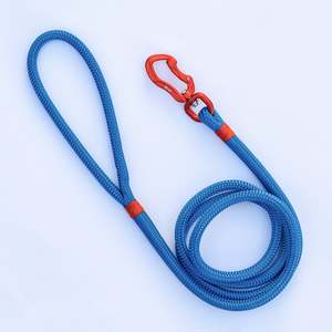 The Classic Collection: Orange & Blue Rope Dog Leash