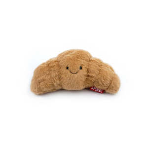 Dog Accessories Treats: Spike | Kawaii Croissant Dog Toy