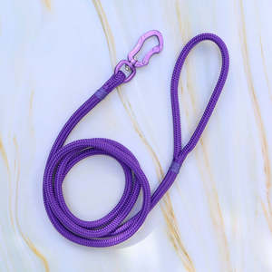 All: Purple Rope Dog leash