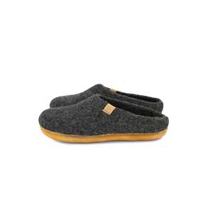 Slippers: Suffolk Wool Slippers – Rubber Sole