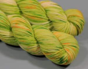 Newly Mown Meadow | Hand Dyed 100% Merino Yarn from New Zealand | DK Worsted Weight | 100g