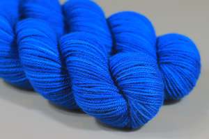 Colours On Merino: Azure | Hand Dyed 100% Merino Yarn from New Zealand | 100g