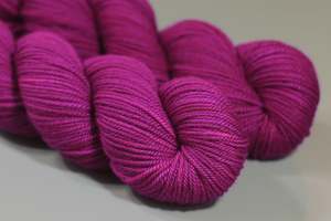 Crimson | Hand Dyed 100% Merino Yarn from New Zealand | 100g