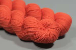 Brights: Red Chilli | Hand Dyed 100% Merino Yarn from New Zealand | 100g