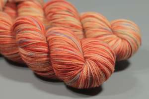 4 Ply Yarn: Autumn Reds | Hand Dyed 100% Merino Yarn from New Zealand | 100g