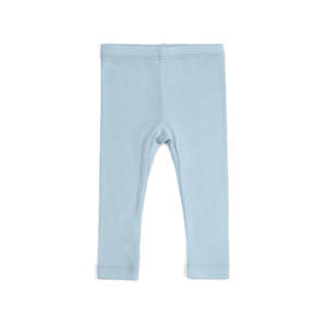 Baby: Dimples Merino Leggings - Powder Blue