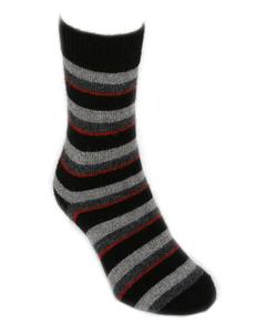Accessories: ACCENT STRIPE SOCK