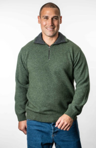 Koro Trilogy: ZIP COLLAR JUMPER