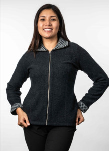 Koro Trilogy: CONTRAST TRIM JACKET