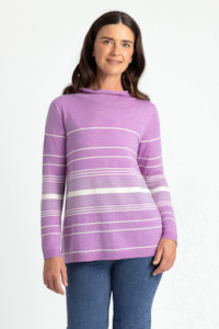 Royal Merino Optimum: STRIPE SWEATER
