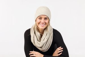 Mkm Native World: RIBBED LOOPED SCARF
