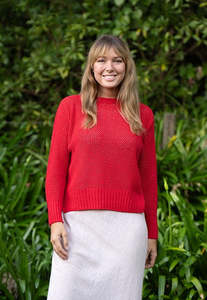 Womens Collection: LAX CREW NECK JUMPER