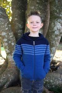 Children Babies: STRIPED HOODIE