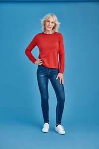 Womens Collection: STITCHIN' STAR JUMPER