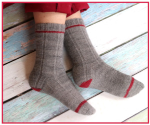 Free pattern: FREE PATTERN: Alpaca Sox Easy Wash Finnian Socks
