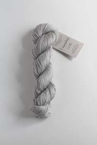 Luxurious Fusion, 3 - 4 Ply Linen/Silk/Alpaca/Wool Mix - Silver