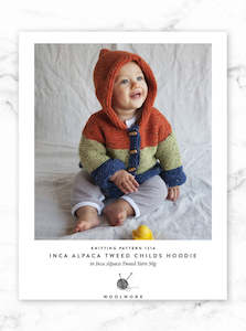 Free Lockdown Patterns: Free Knitting pattern download Inca tweed Childs Hoodie